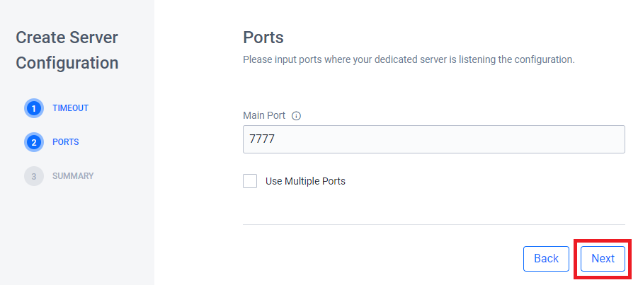 DS port config