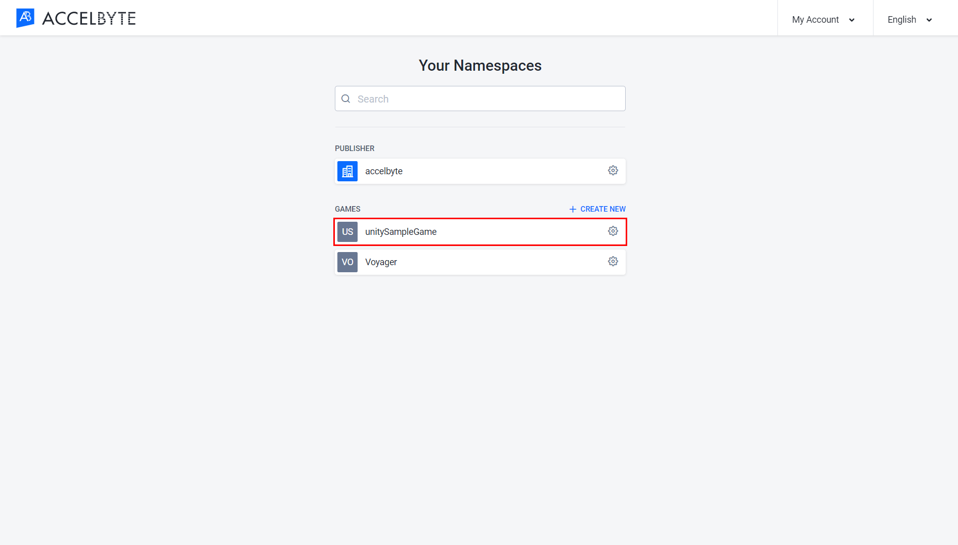 Switch between namespaces