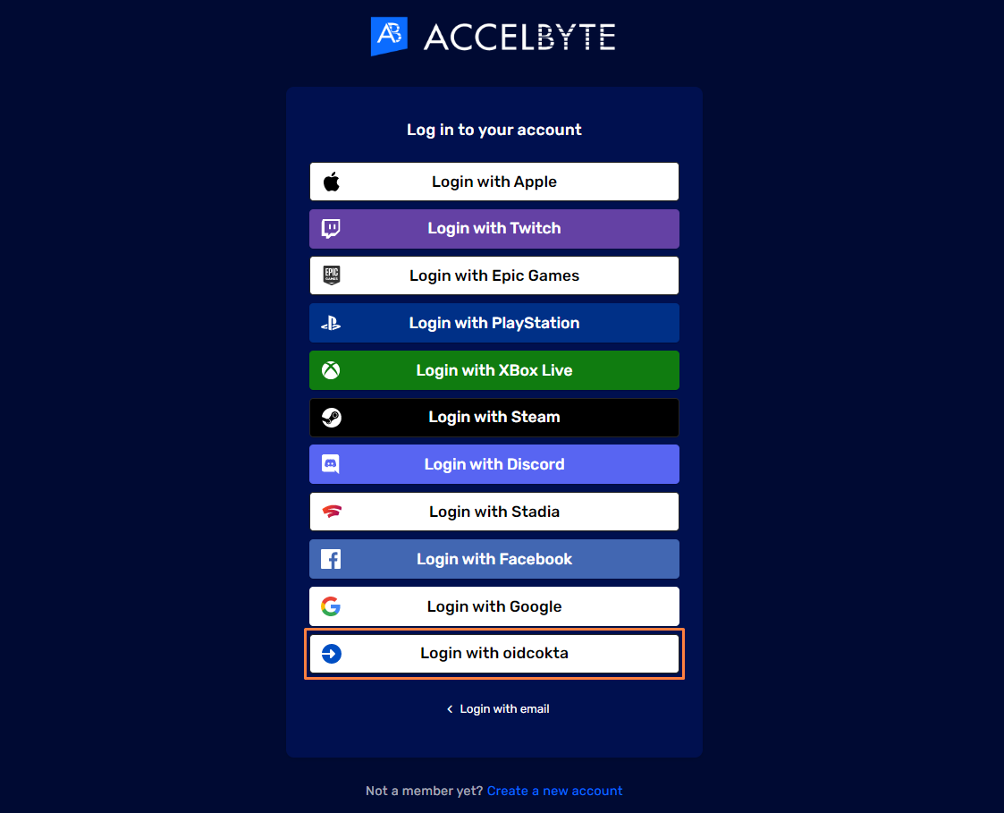 OIDC Login